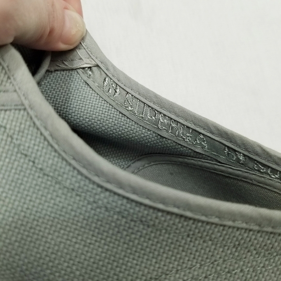 Superga Womens Platform Shoes Gray Low Top Canvas Sneaker‎ Skater Hipster 41.5 - Picture 2 of 15